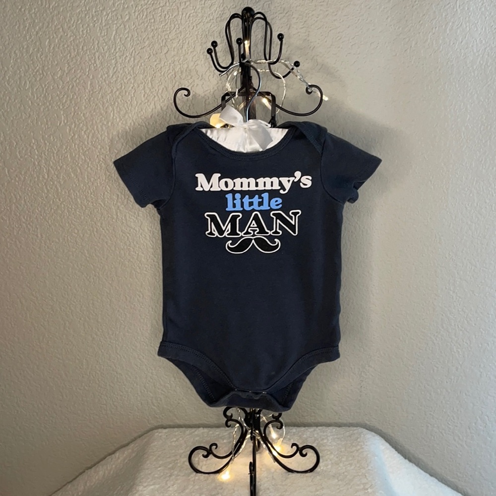 Mommy’s little man onesie